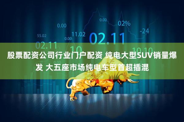股票配资公司行业门户配资 纯电大型SUV销量爆发 大五座市场纯电车型首超插混